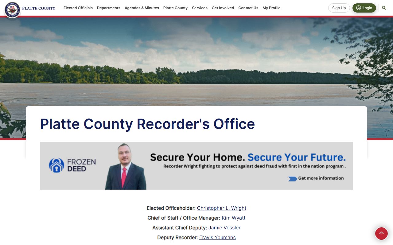 Platte County Circuit Clerk records compared with Recorder of Deeds records