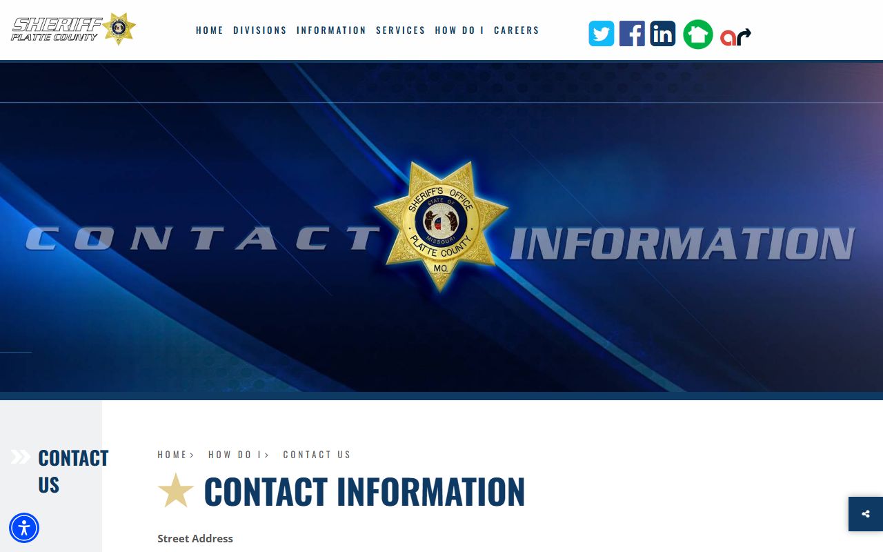 Platte County arrest records and court charges sheriff contact page