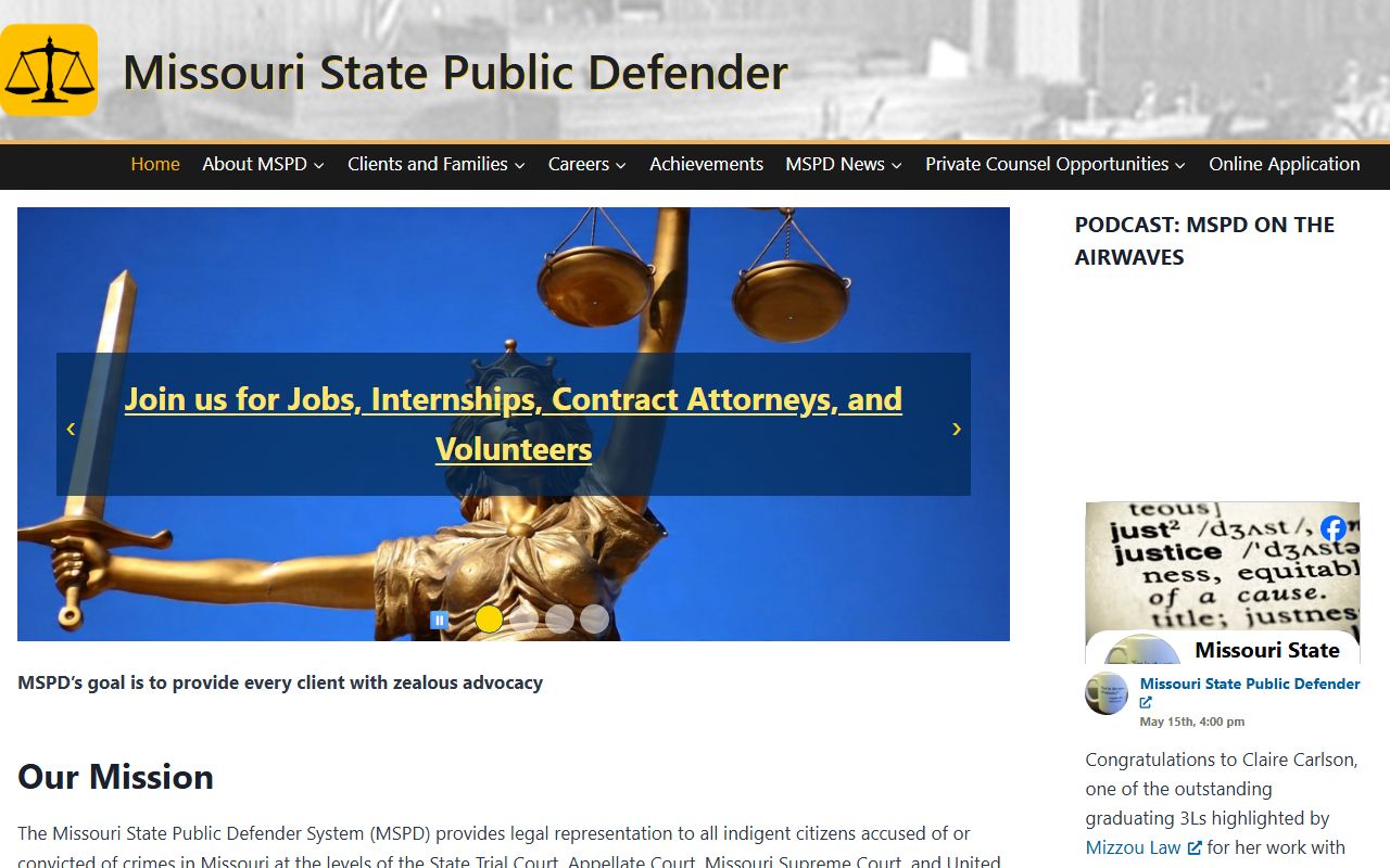 Platte County criminal court records Missouri State Public Defender homepage