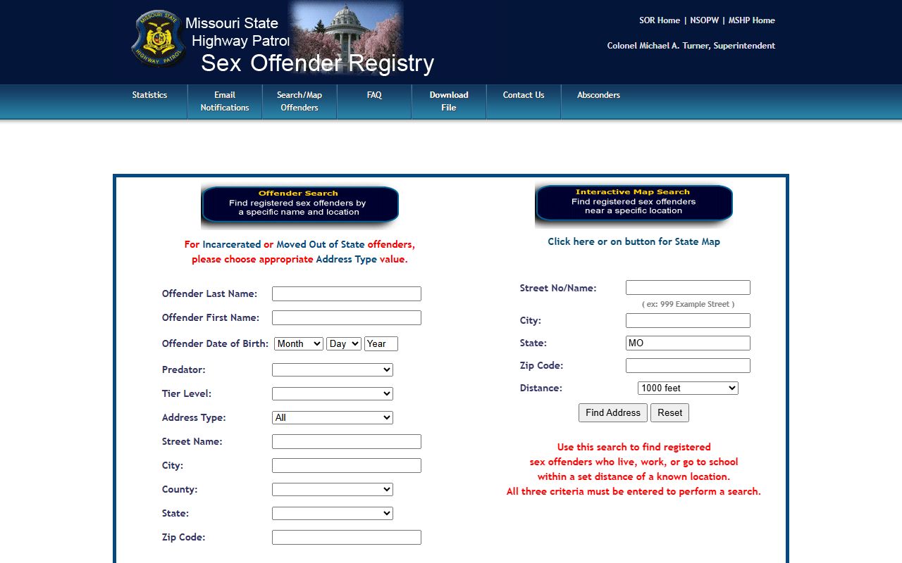 Platte County probate records comparison with Missouri registry search